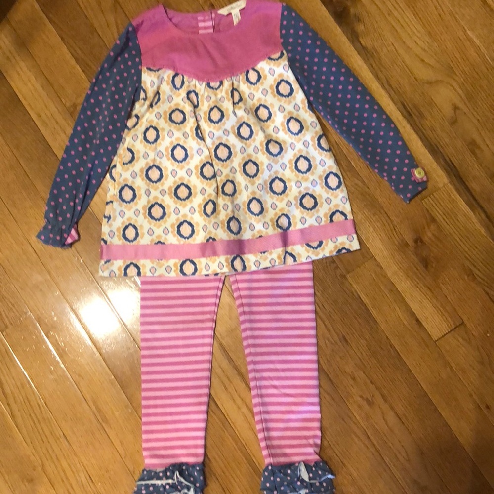 Matilda Jane matching shirt and leggings